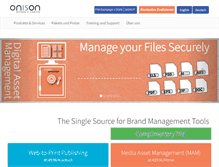 Tablet Screenshot of de.onison.com